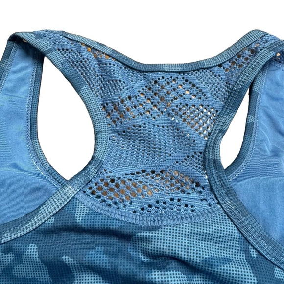 Zyia | Blue Camo Bomber Bra | Size XXS - Picture 3 of 4